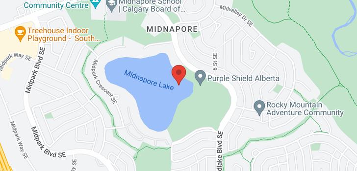 map of 51 MIDNAPORE PL SE